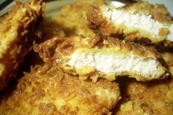 Piept de pui crocant