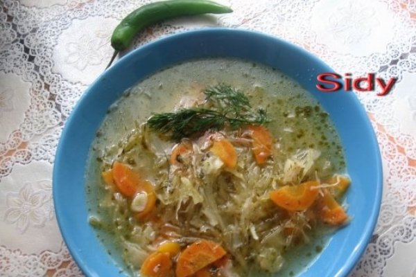 Ciorba de varza acra- de post