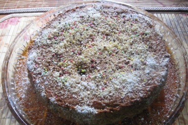 Tort crema de zahar ars