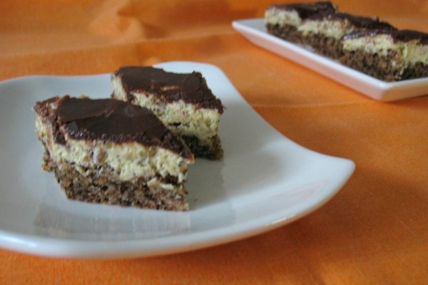 Prajitura cu nuci si crema de cafea