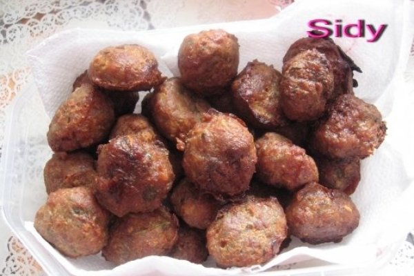 Chiftelute coapte in cuptor