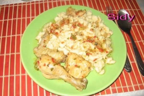 Papricas de pui cu galuste