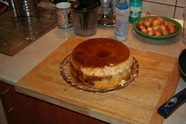 Tort cu cremă de zahăr ars