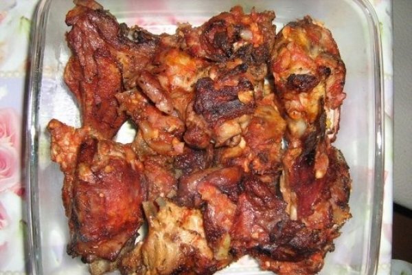 Friptura de miel cu garnitura de piure de cartofi