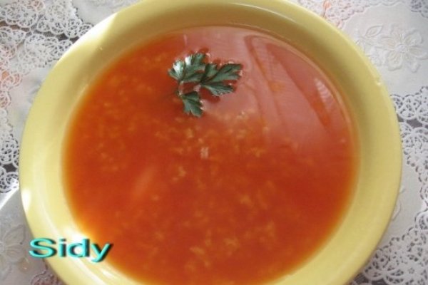 Supa de rosii cu orez