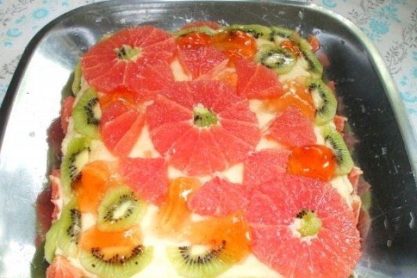 Tarta cu fructe rapida