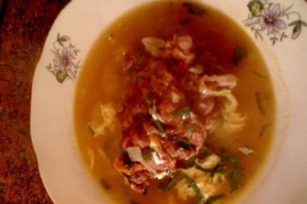 Ciorba cu afumatura