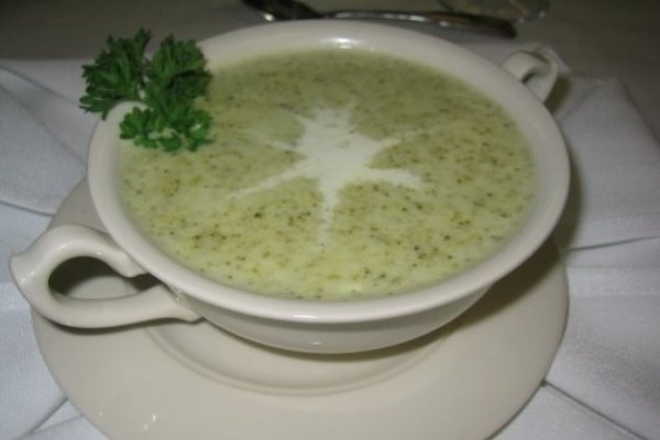 Supa crema de ciuperci.