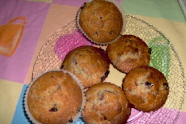 Mafinim cu ciocolata si fragi