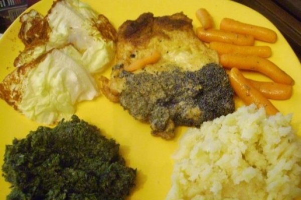 Snitel Fantezy cu Piure Bicolor