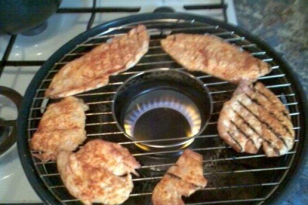 Piept de pui la gratar