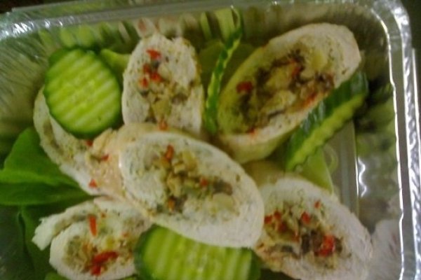 Rulada de pui cu ciuperci