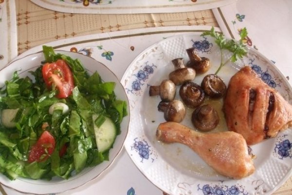 PULPE DE PUI CU CIUPERCI