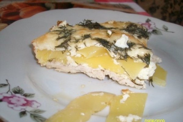 Piept de pui cu mango