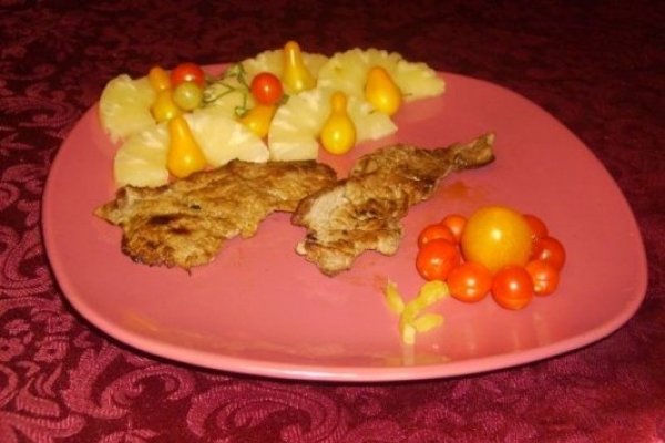 File de Porc cu Ananas