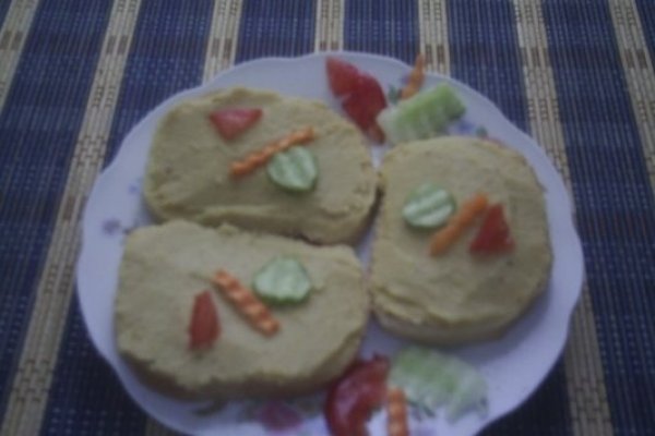 Piure (Pasta) din naut boabe uscate