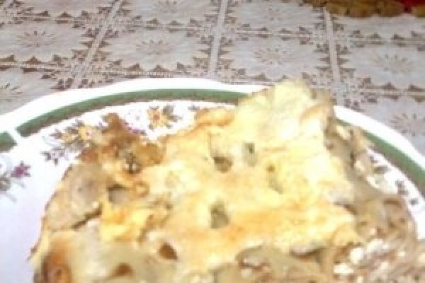 Clatite cu branza dulce si sos de vanilie la cuptor