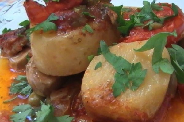 Musaca de cartofi cu ciuperci