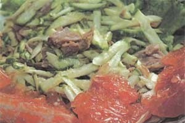 Salata de crabi cu smantana