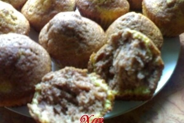 Briose bicolore (reteta testata)