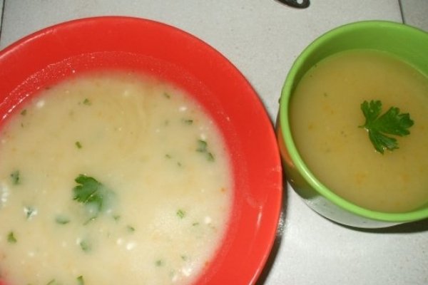 Supa de legume cu lapte si smantana