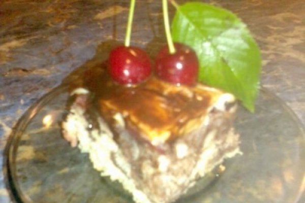 Prajitura Cika (cu cirese si ciocolata)