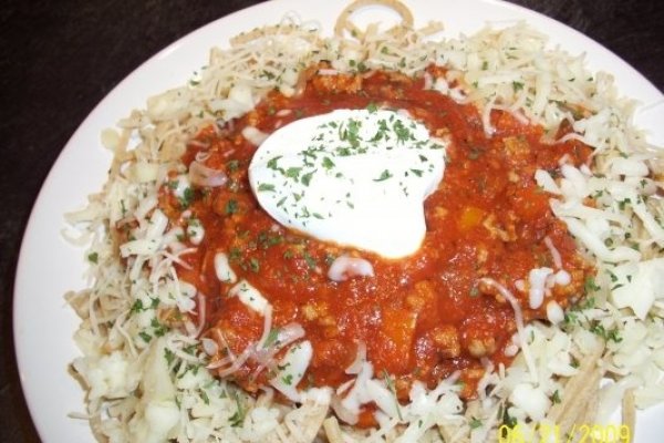 Spaghetti cu carne de pui