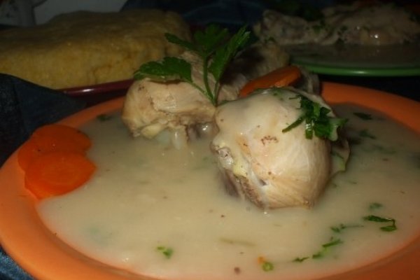 Ciulama cu rasol de pui