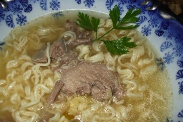 Supa de limba cu taitei