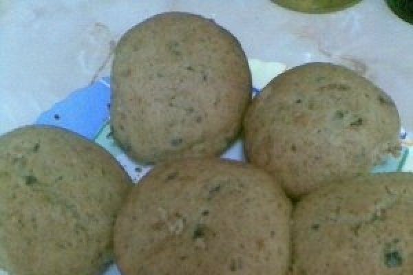 Briose cu afine si visine