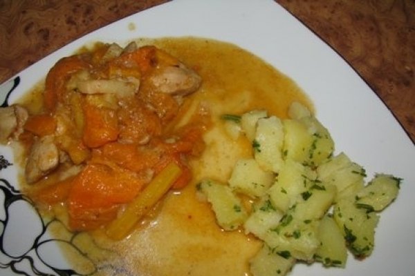 Tocanita de pui cu caise