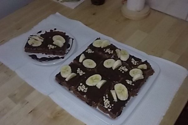 Chocolatte banana cake(prajitura testata).
