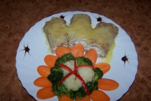 Clatite cu pui cu sote de legume (Irezistibil !!!)