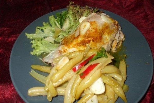 Ciolan rasol cu fasole verde natur