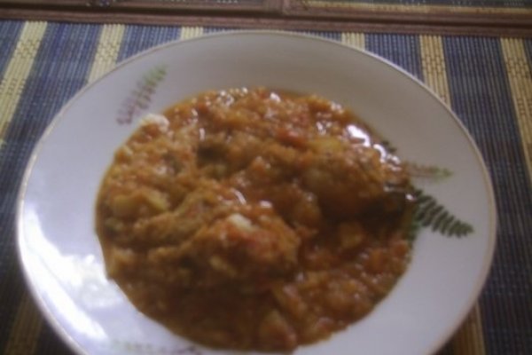 TOCANITA DE CEAPA CU CARNE