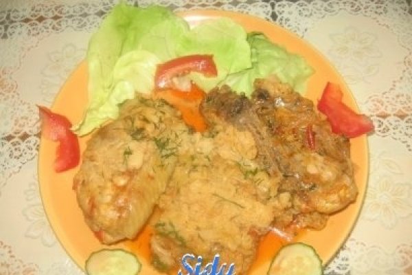 Papricas de pui cu conopida