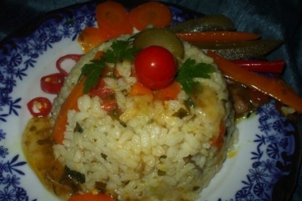 Pilaf de orez cu legume