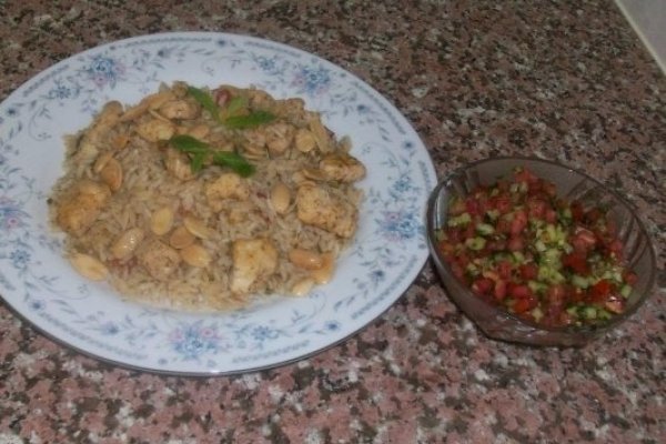 File de peste cu orez orez american(specific arab)