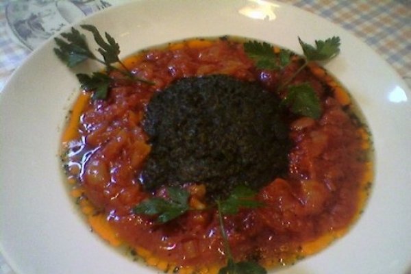 Spanac in sos de bulion