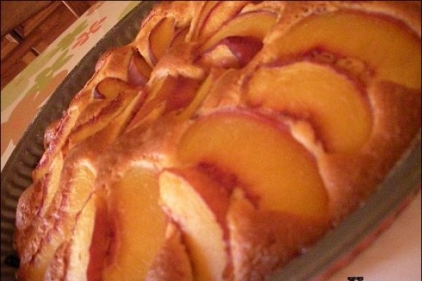 Tarta cu piersici