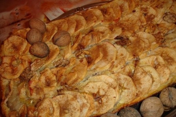 Prajitura finlandeza cu mere