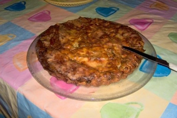 Budinca cu brinza si legume