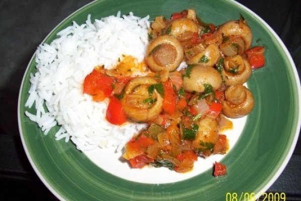 MANCARE DE CIUPERCI CU OREZ BASMATI