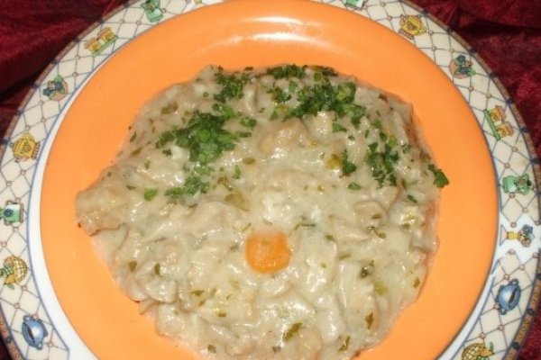 Tocanita de ciuperci pleurotus