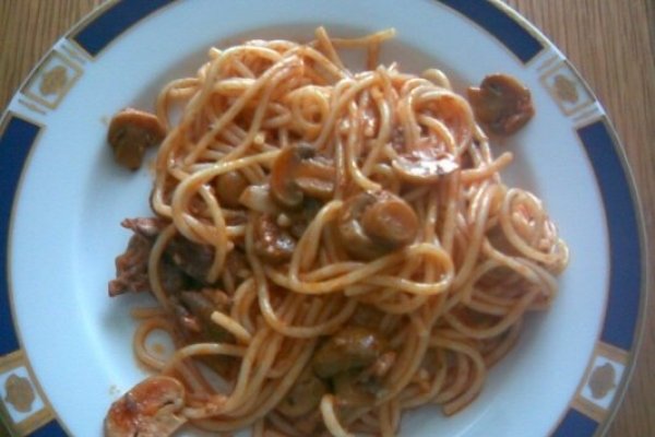Spaghetti cu peste