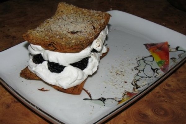 Prajitura crocanta cu mure