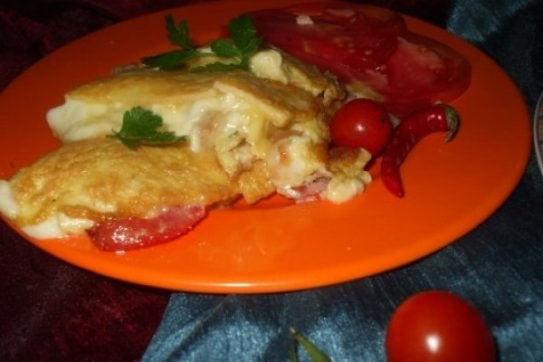 Omleta Calzone cu branza
