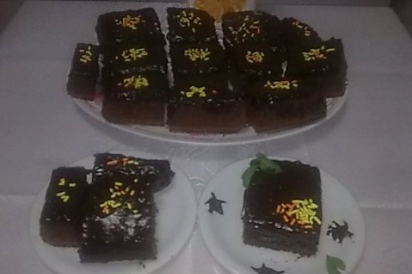 Negresa cu glazura de ciocolata