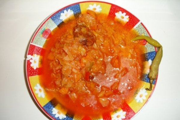 Varza cu costita afumata