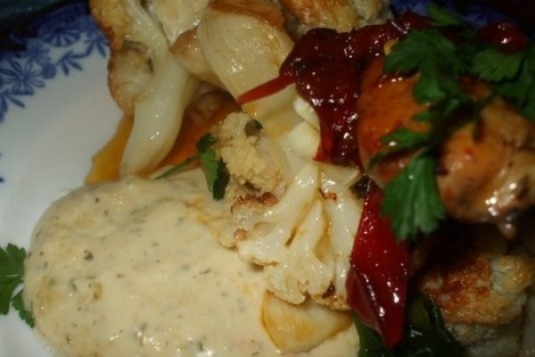 Conopida natur gratinata cu usturoi